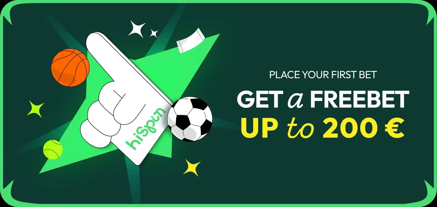 First Deposit Freebet